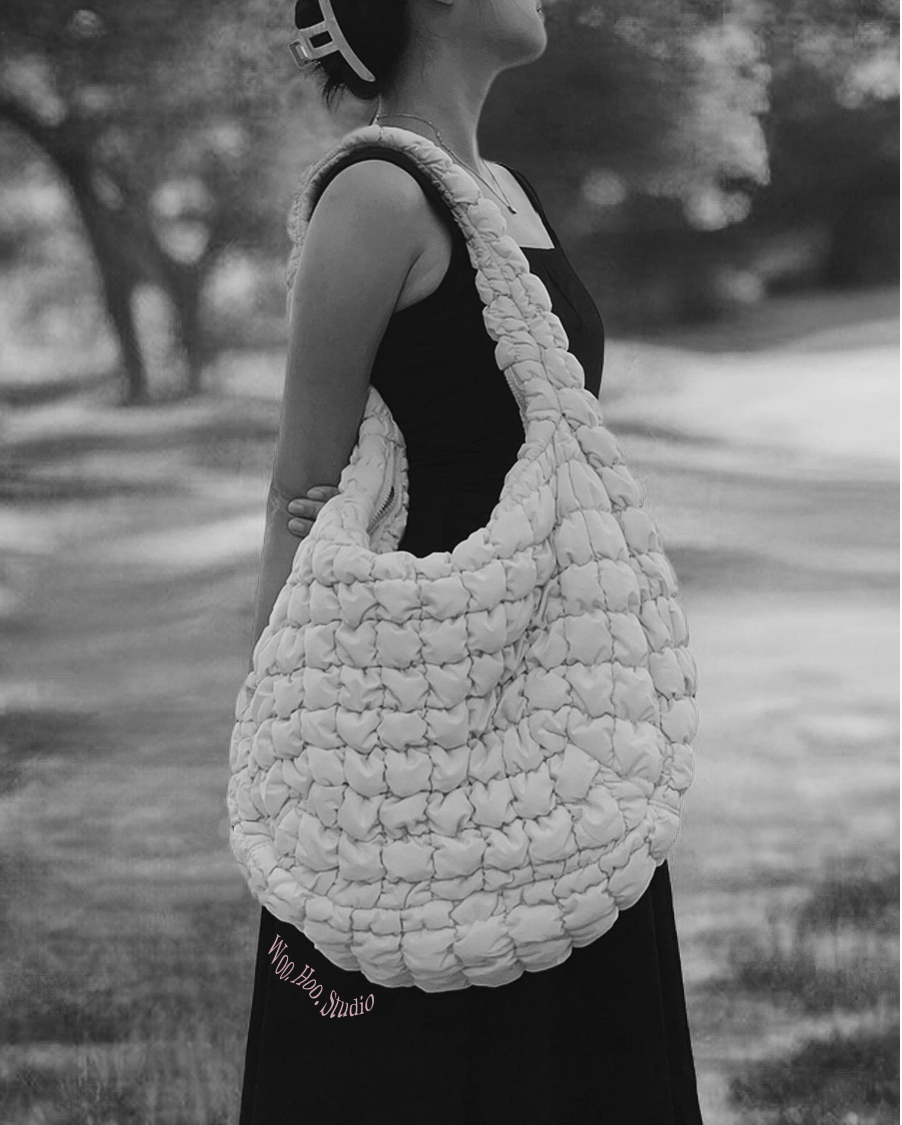 OVERSIZED QUILTED CROSSBODY  Crossbody bag outfit, Cos bags